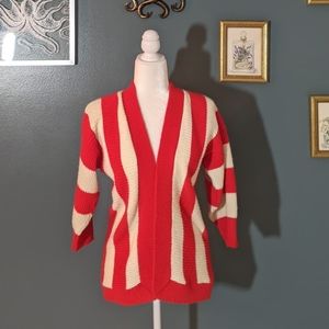 SOLD✨1950s Hi-Bulk Orlon Cardigan knit by Rivoli Knitting Mills